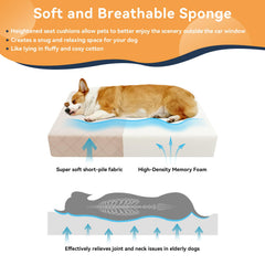 Persure dog car seat safety buckle highlights enhanced security