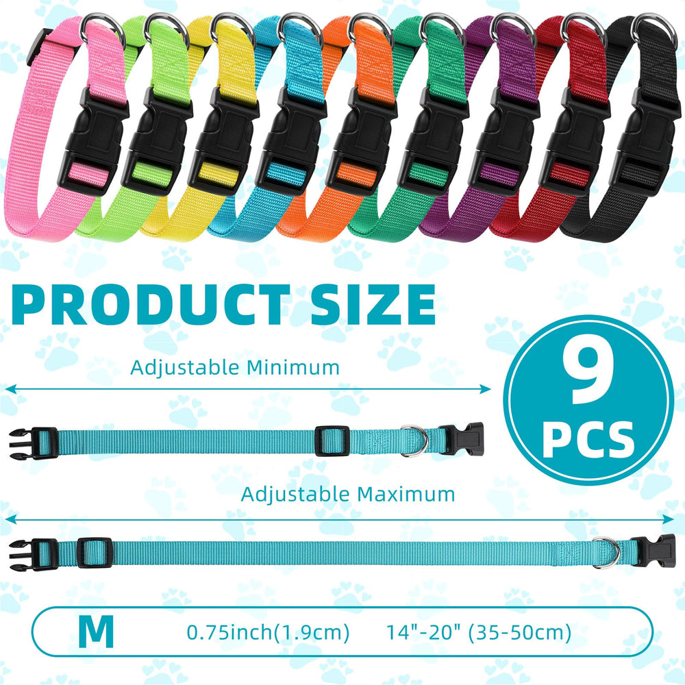 Perthlin soft nylon dog collar emphasizes comfort during long walks