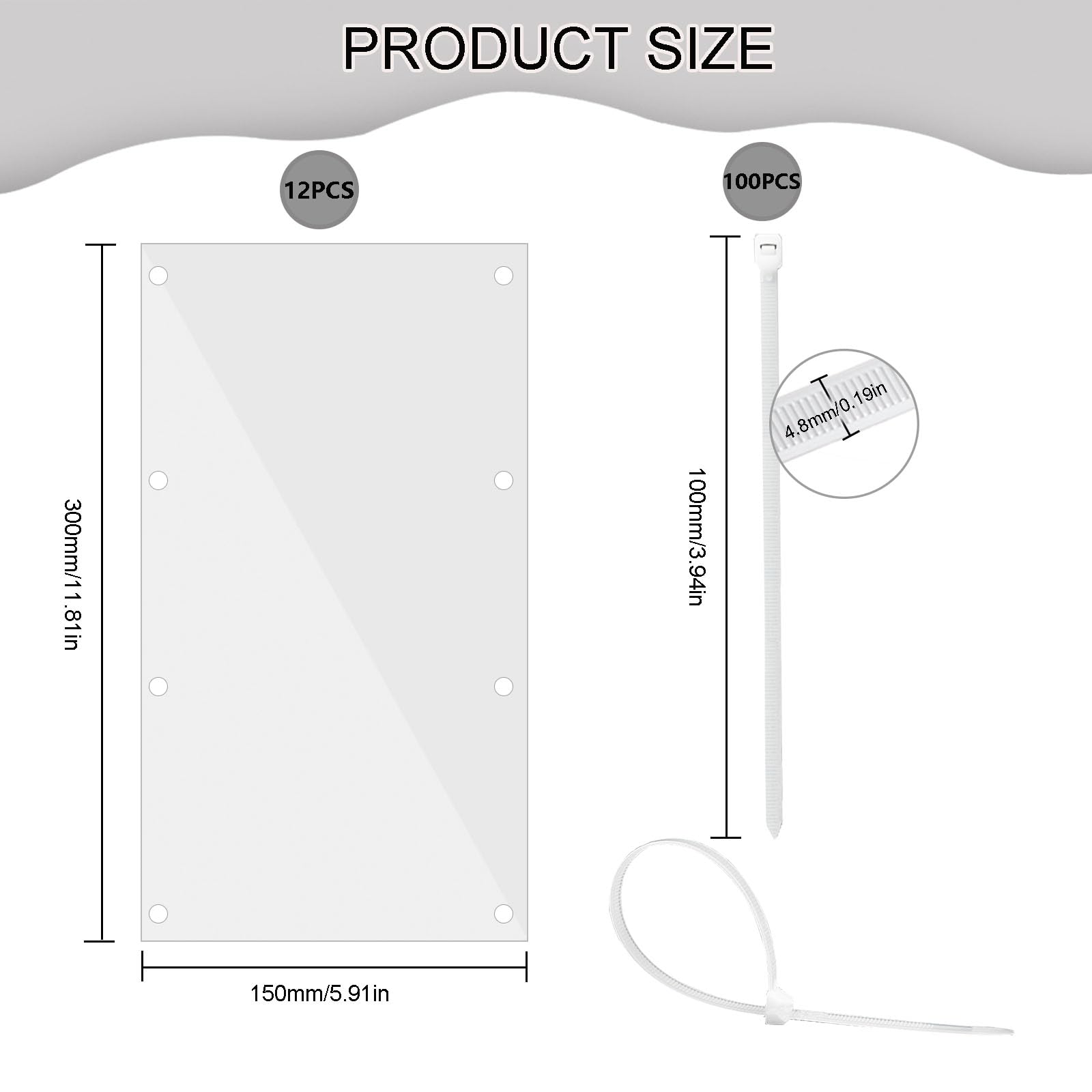 Pesandy easy-install cage liner with tool-free setup.