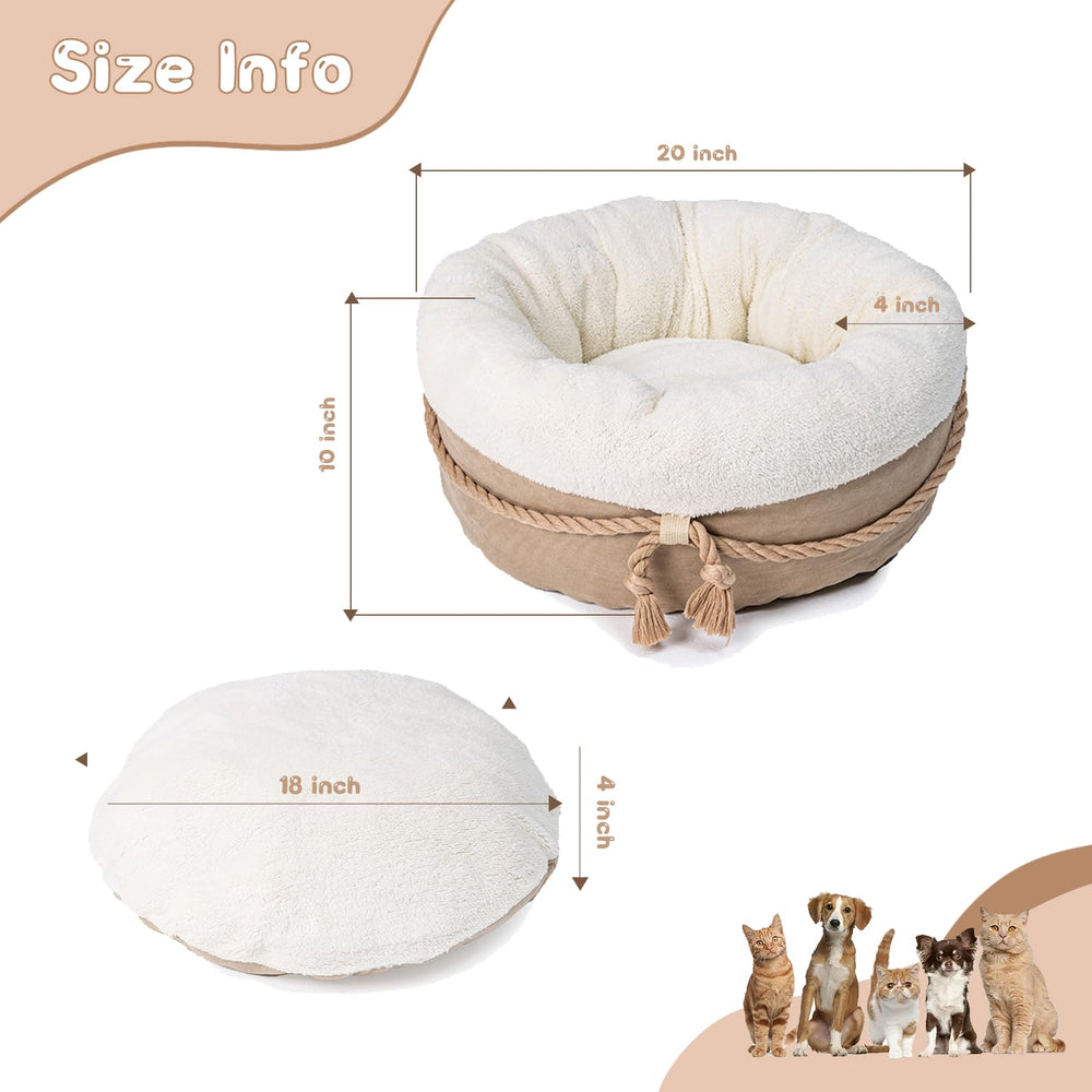 pesen cat bed uses premium plush for lasting softness