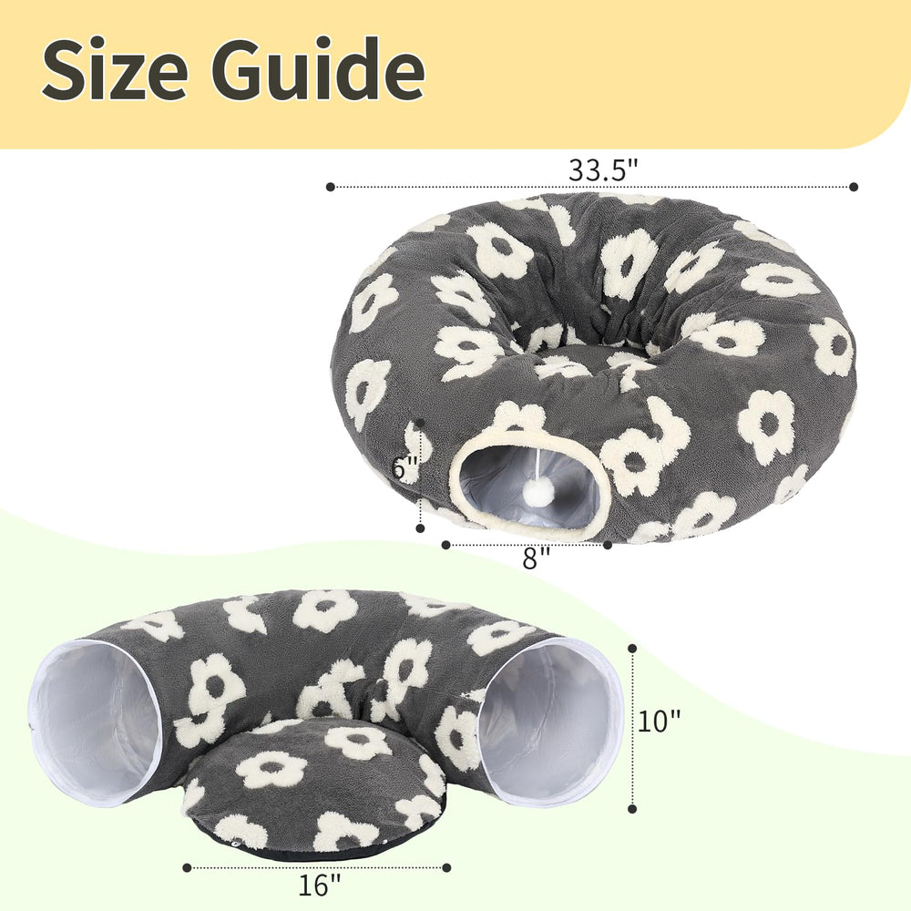 Pesen Cat Tunnel Bed durable materials support everyday use.