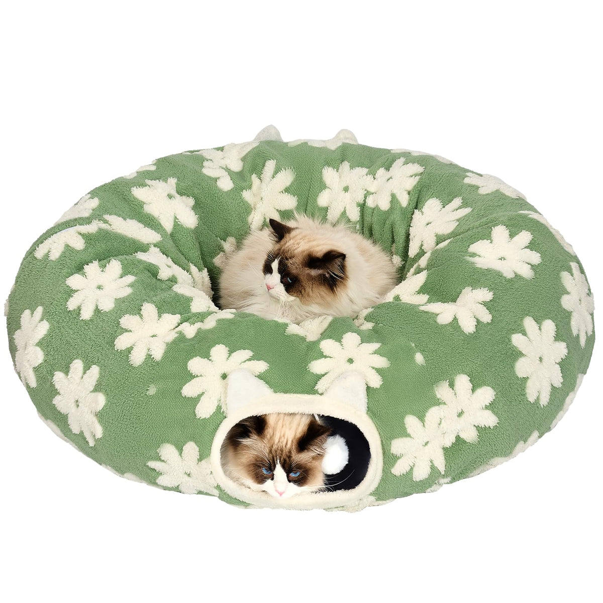 Pesen Cat Tunnel Bed inner bed provides a cozy sleep space for indoor cats
