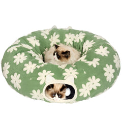 Pesen Cat Tunnel Bed inner bed provides a cozy sleep space for indoor cats