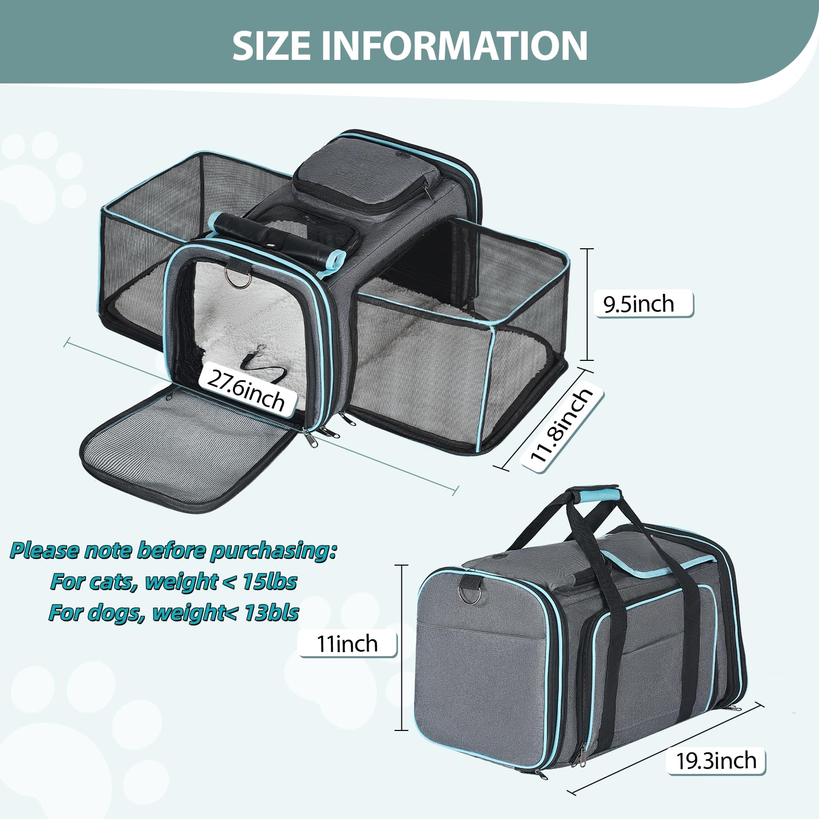 Pesen reinforced frame provides stability during travel.