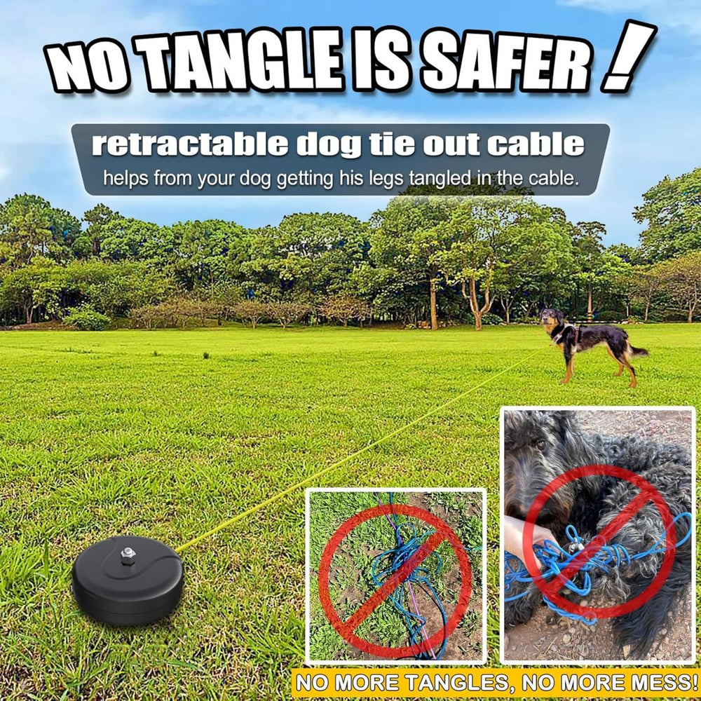Pestairs 12mm steel anchor provides secure hold for larger dogs