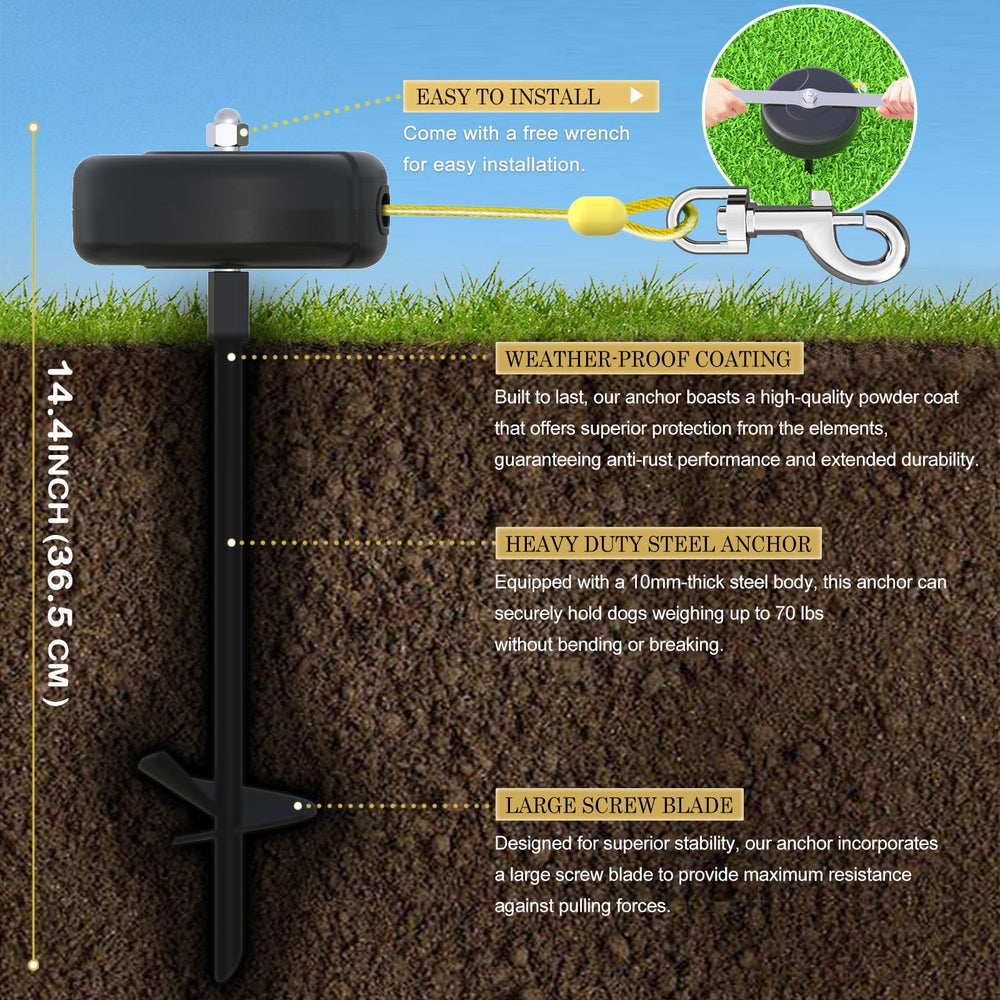 Pestairs 360-degree swivel clasps reduce leash tangling