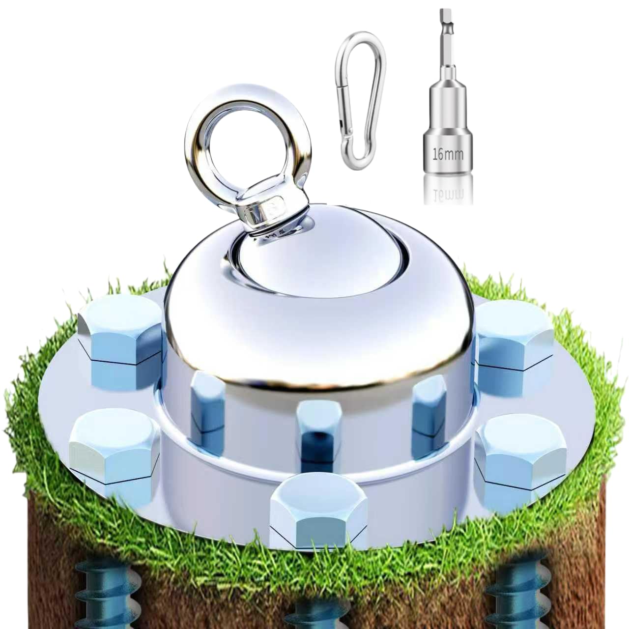 Pestairs 360 swivel dog stake base enables tangle-free roaming in the yard