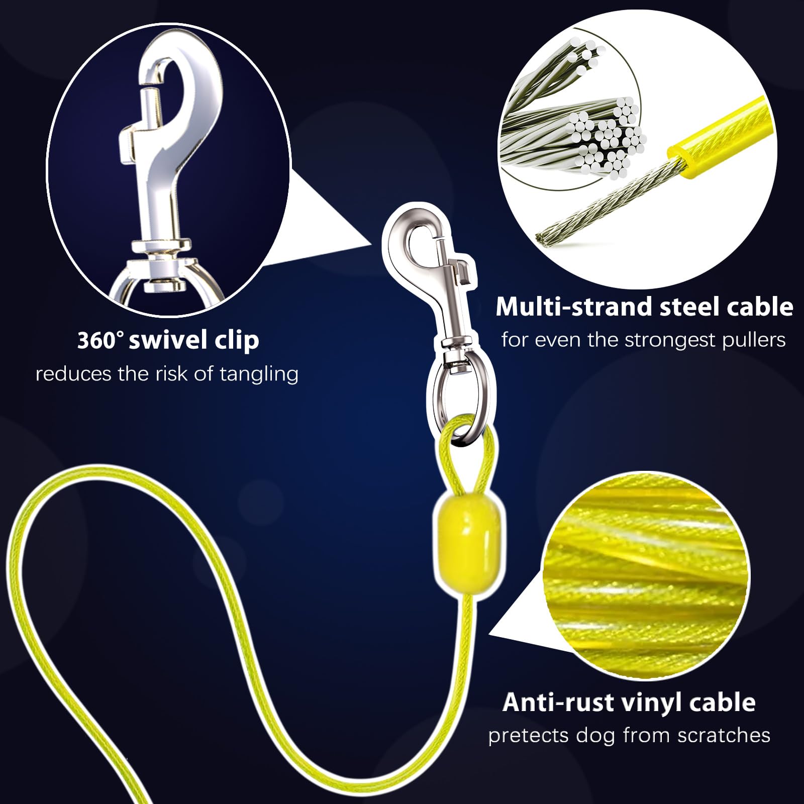 Pestairs dog safety setup in yard or park.