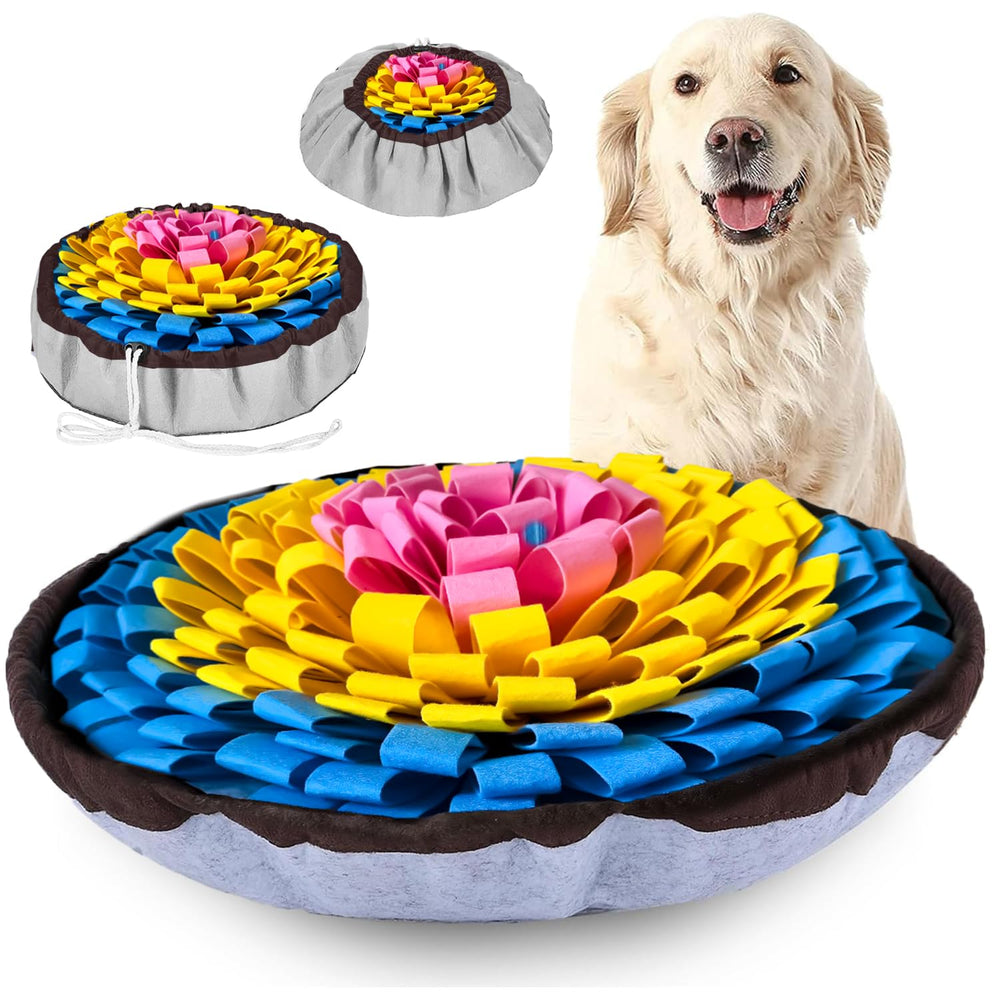PET ARENA snuffle mat with adjustable size boosts mental enrichment for dogs.