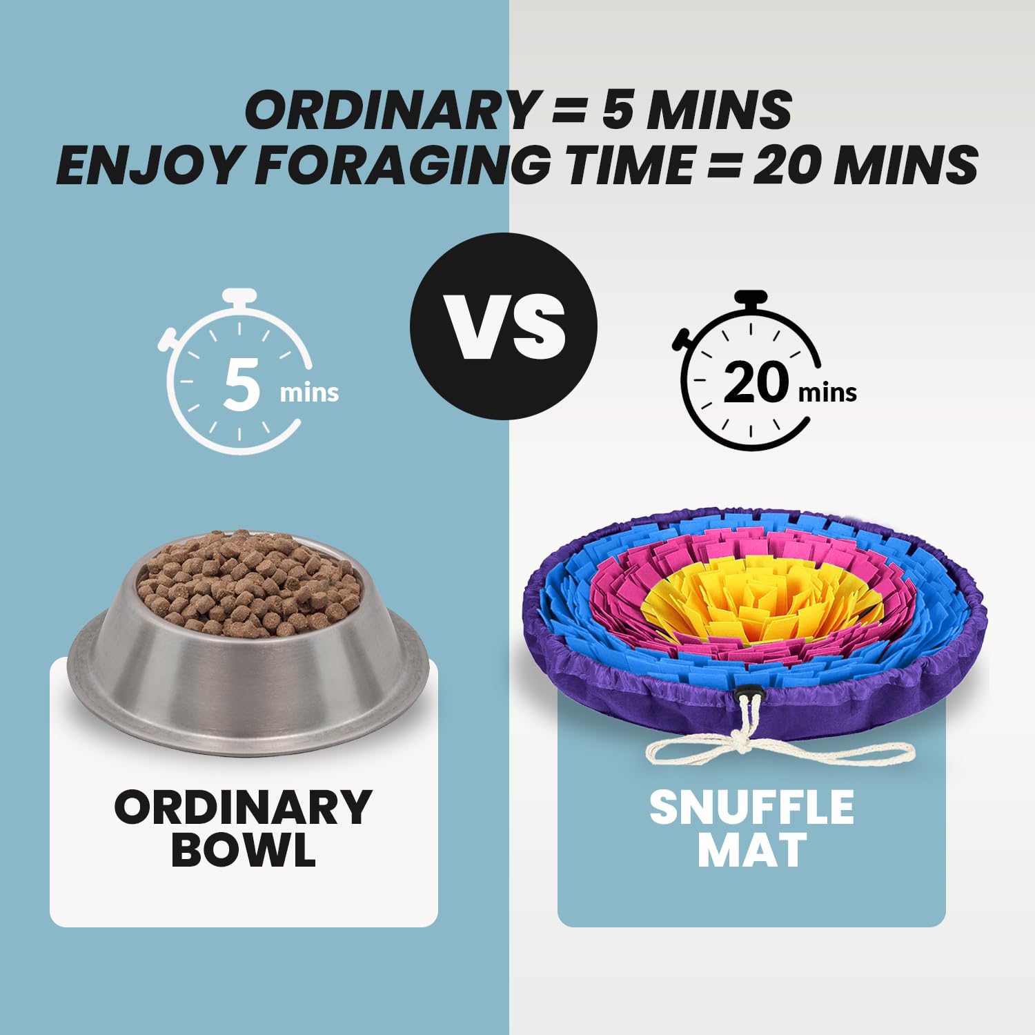PET ARENA Snuffle Mat lifetime replacement offers risk free enrichment