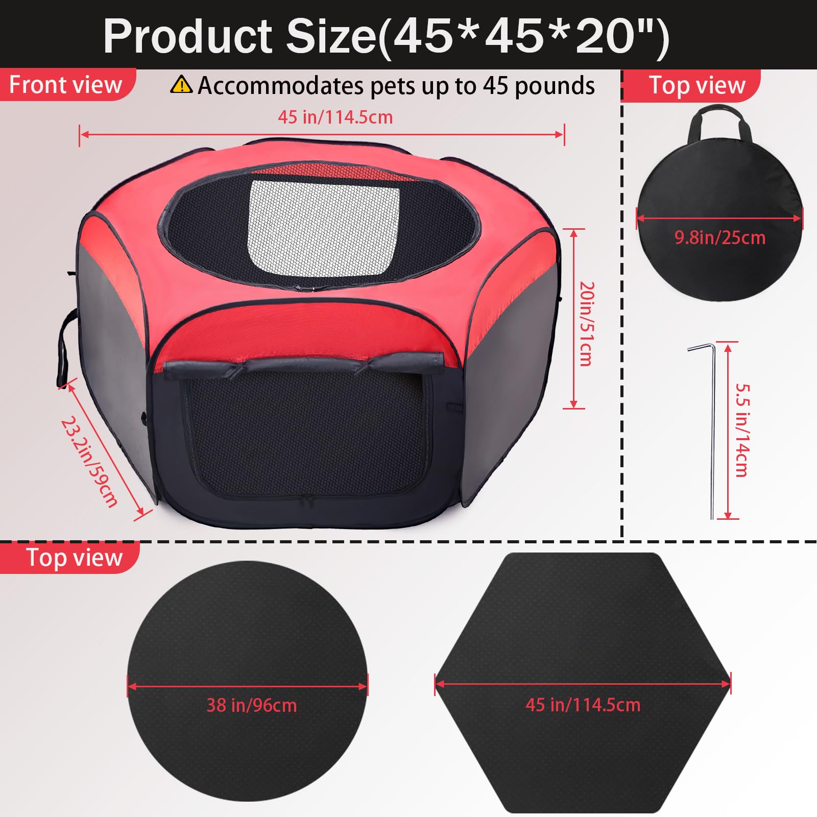 Pet Baby foldable brooder box door detail demonstrates secure access and ventilation