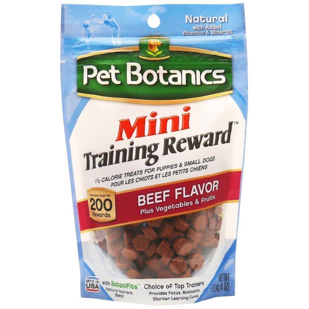 Pet Botanics rewards in-pocket use, perfect for on-the-go training moments.