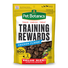 Pet Botanics Training Rewards soft-chewy chicken treats for daily training