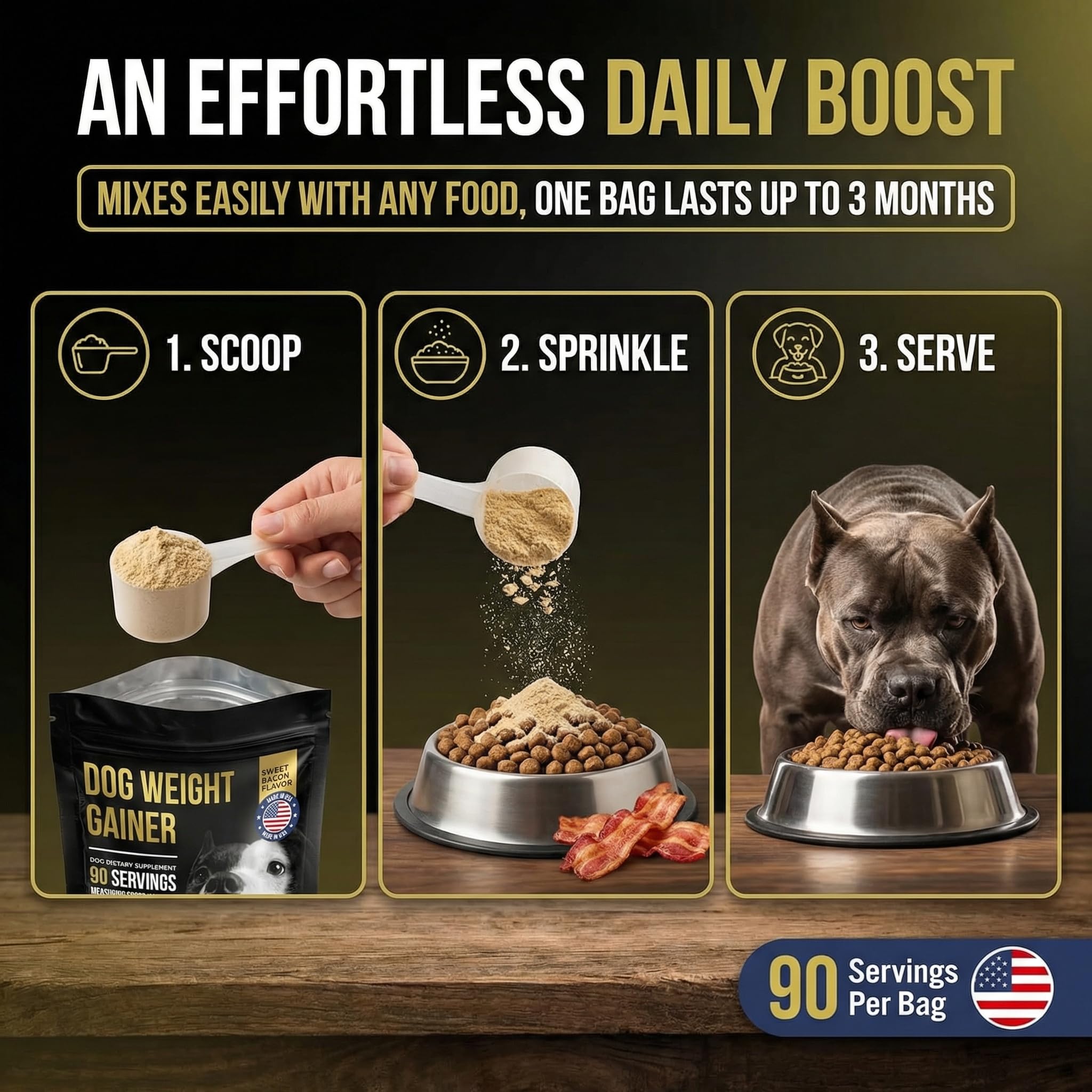 PET CARE Sciences USA-made label emphasizes quality ingredients.