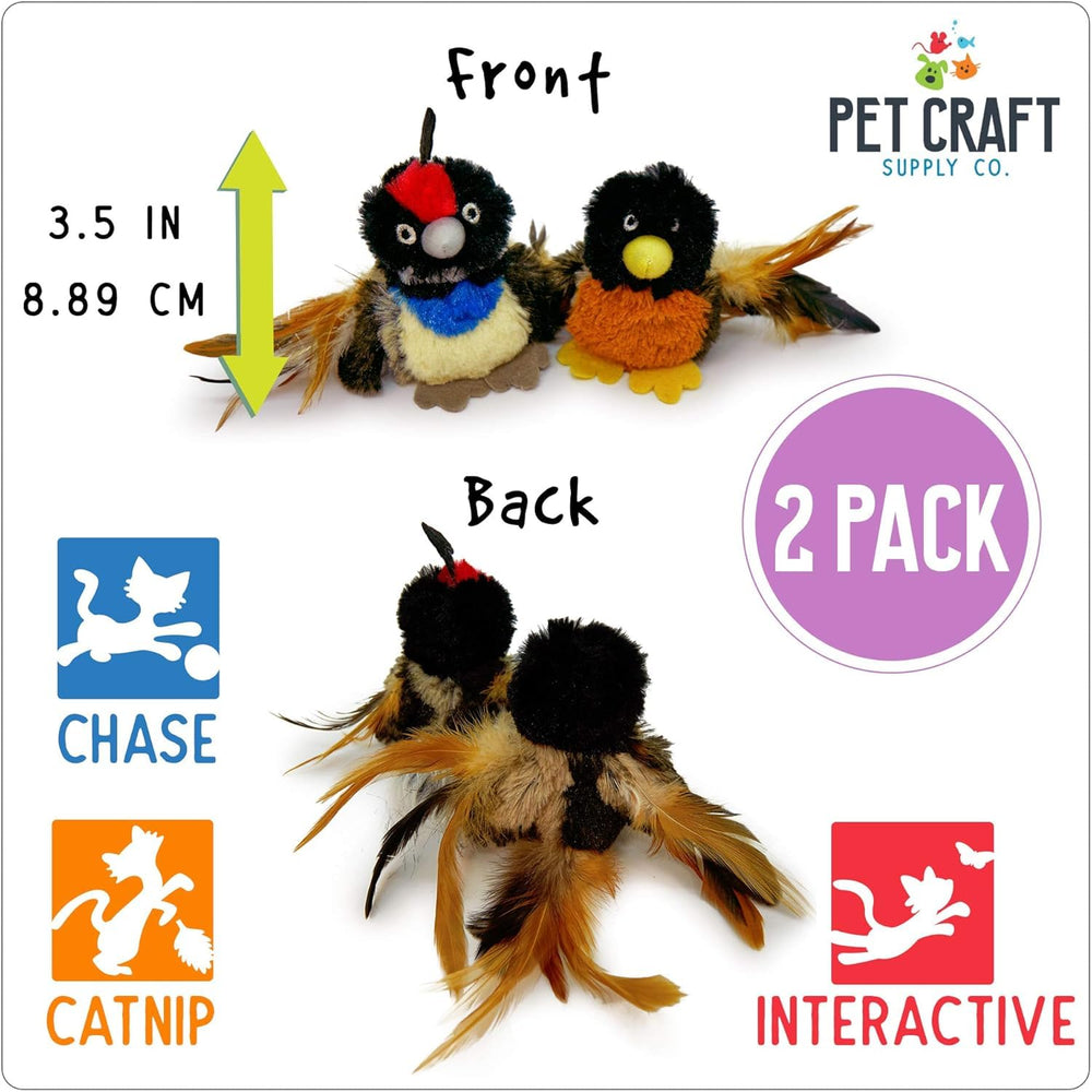 Pet Craft Supply Kitty Condor multipack invites interactive play and cuddling.