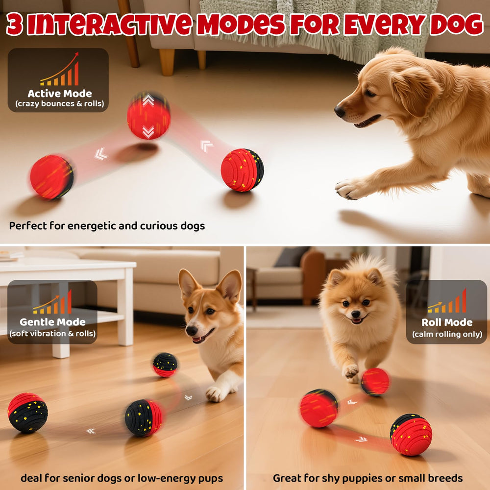 Pet Deluxe three modes for all dogs including intense jump gentle jump and rolling
