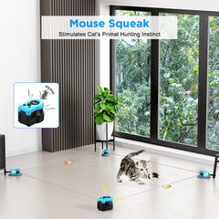 60m rope path with clips for customizable play routes
