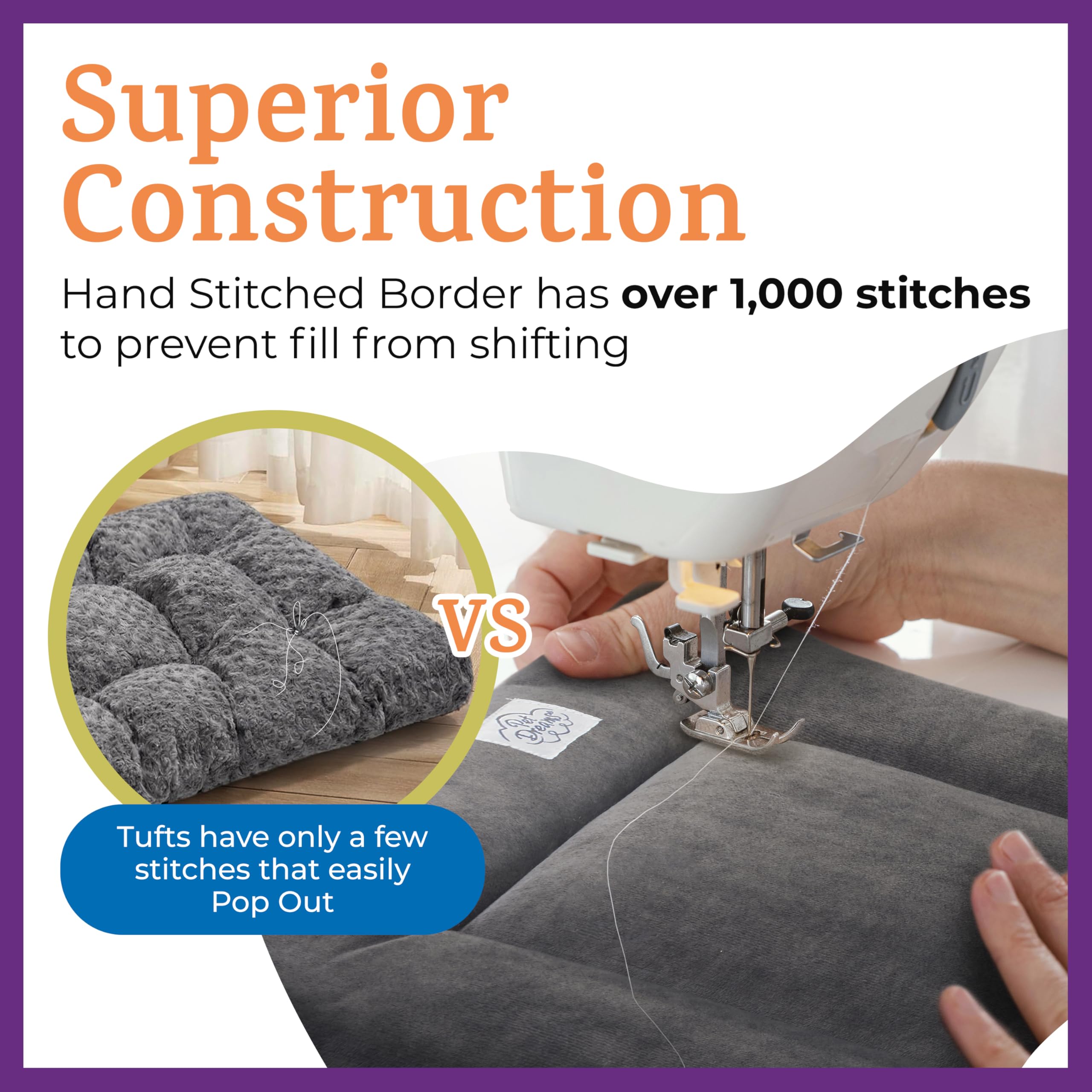Pet Dreams OEKO-TEX certified mat keeps pets safe with non-toxic materials