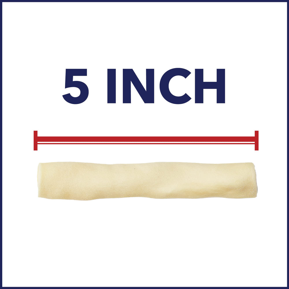 Pet Factory pack shot highlights 22-count beefhide chews for small to medium dogs.