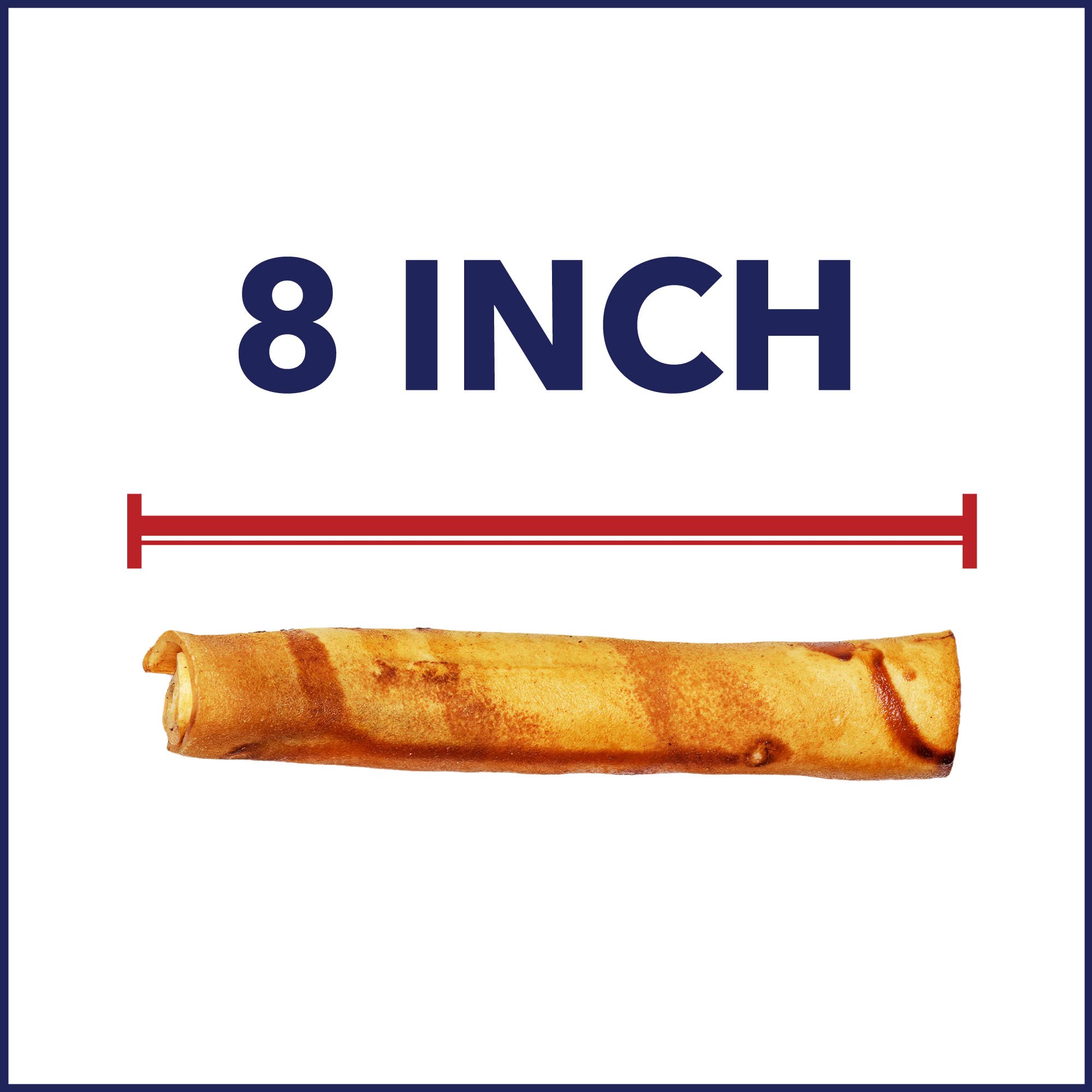 Pet Factory thick beefhide chew for persistent chewers promoting mental engagement