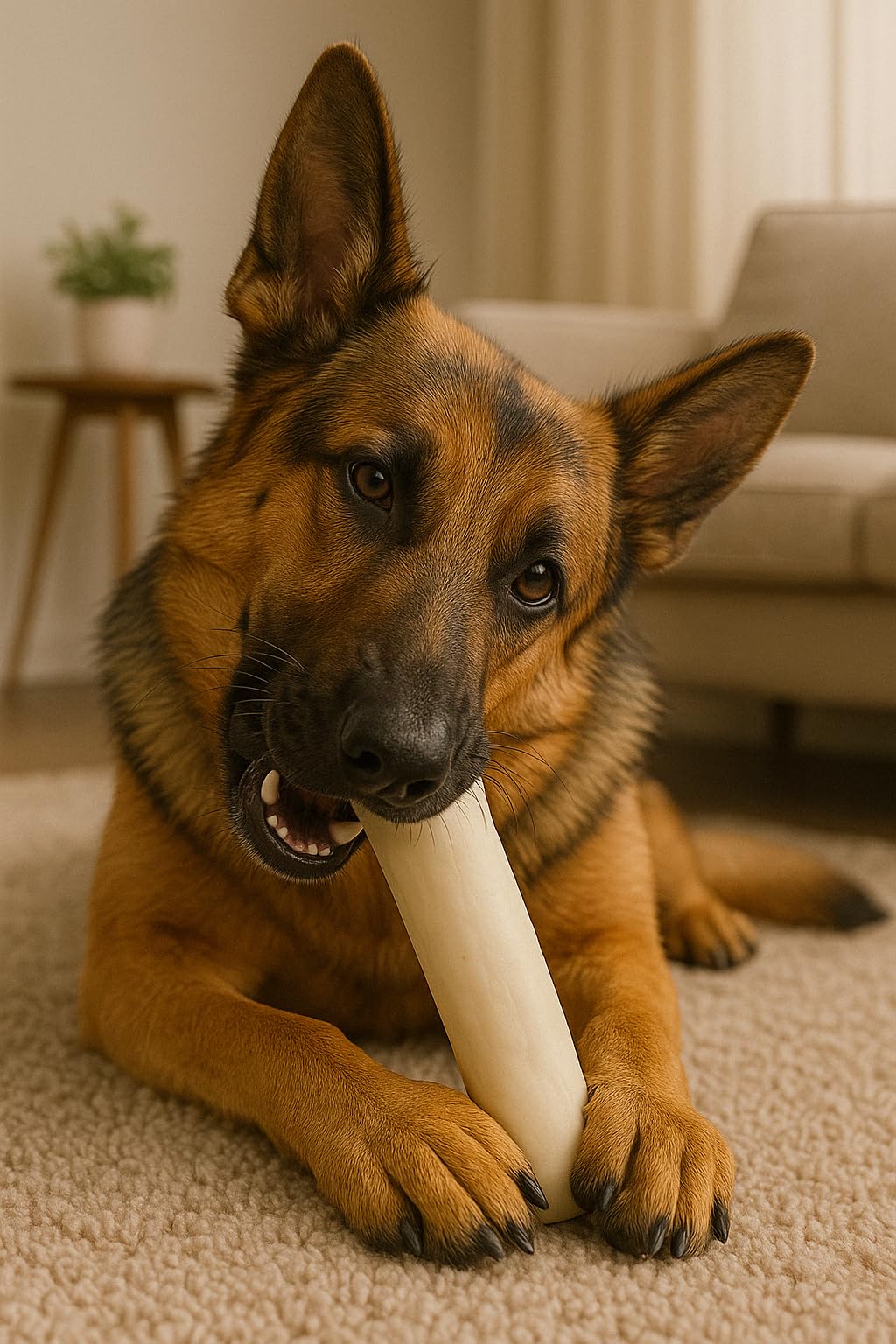 Pet Factory USA-made beefhide rolls with natural flavor for durable chewing