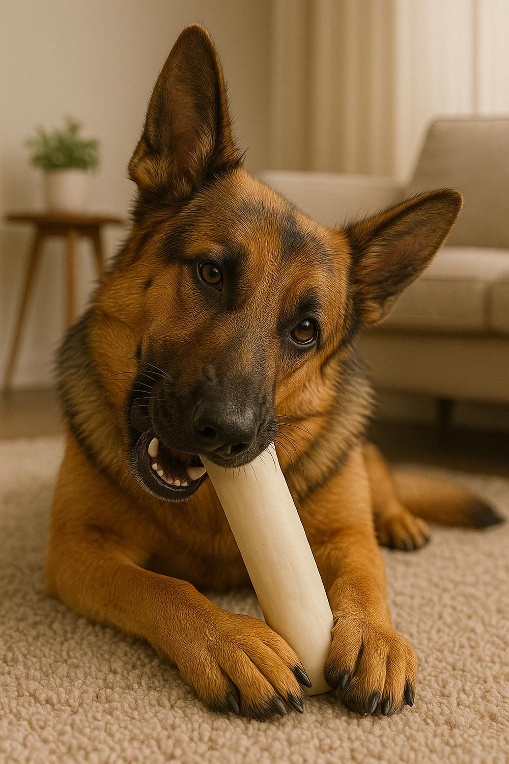 Pet Factory USA-made beefhide rolls with natural flavor for durable chewing
