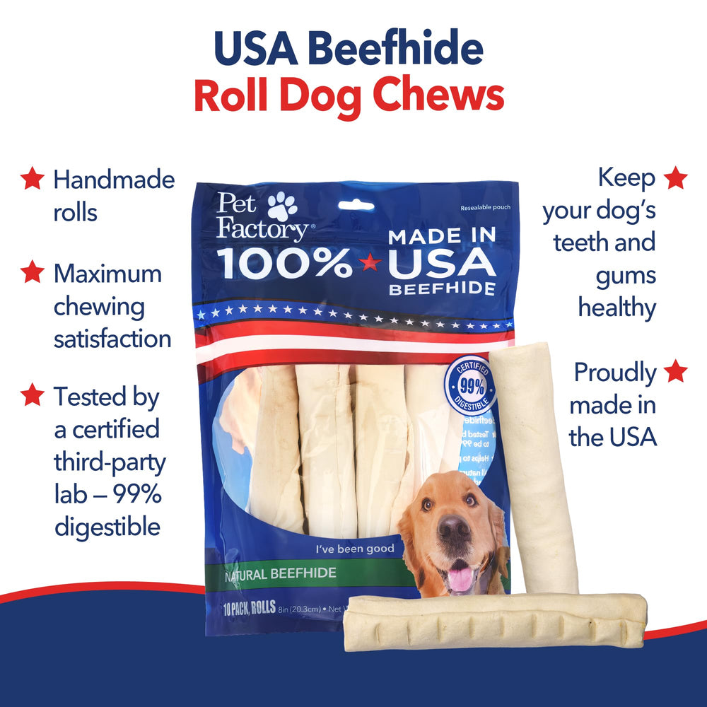 USA label highlights American-sourced beefhide from Pet Factory