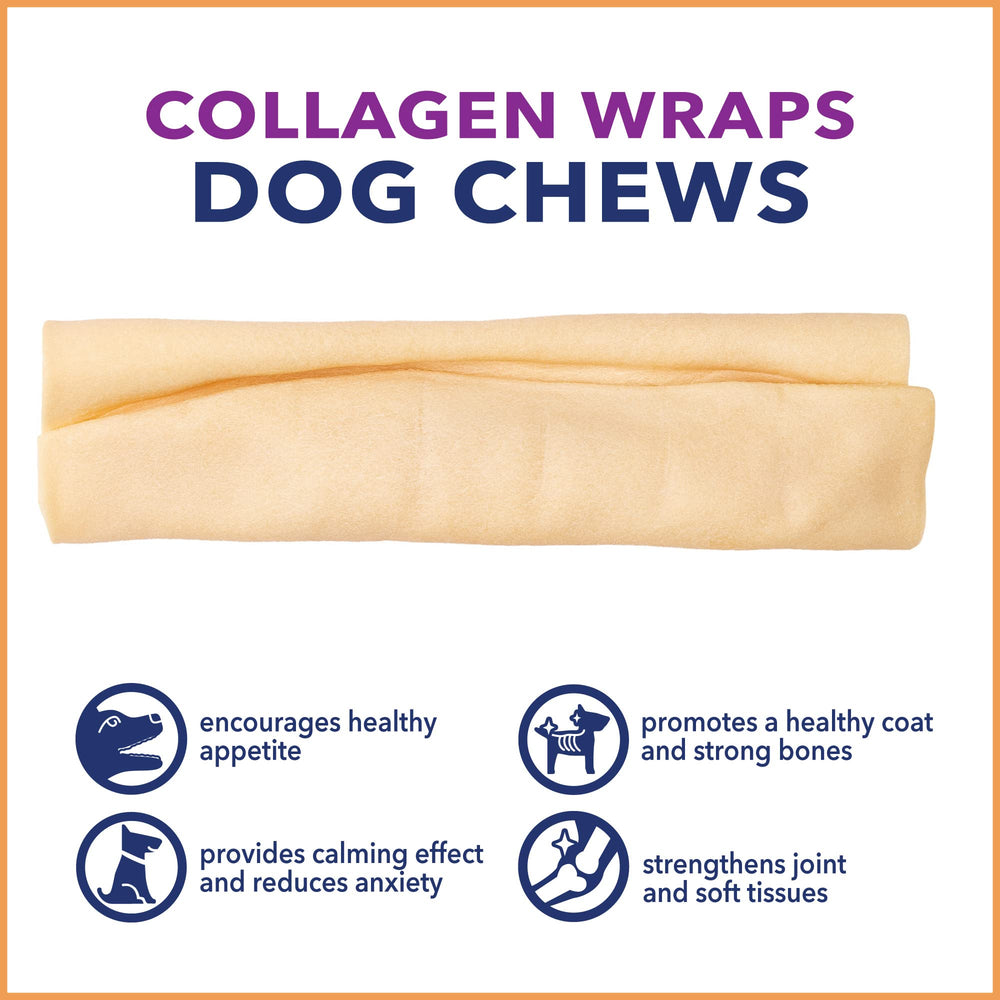 Pet Factory CareChewz Collagen Wraps for medium dogs in everyday use