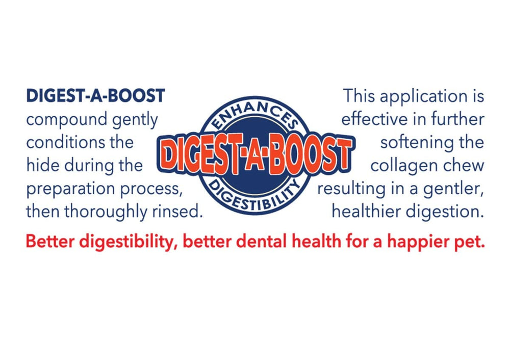 Pet Factory CareChewz durable chew surface satisfies strong chewers and cleans teeth.
