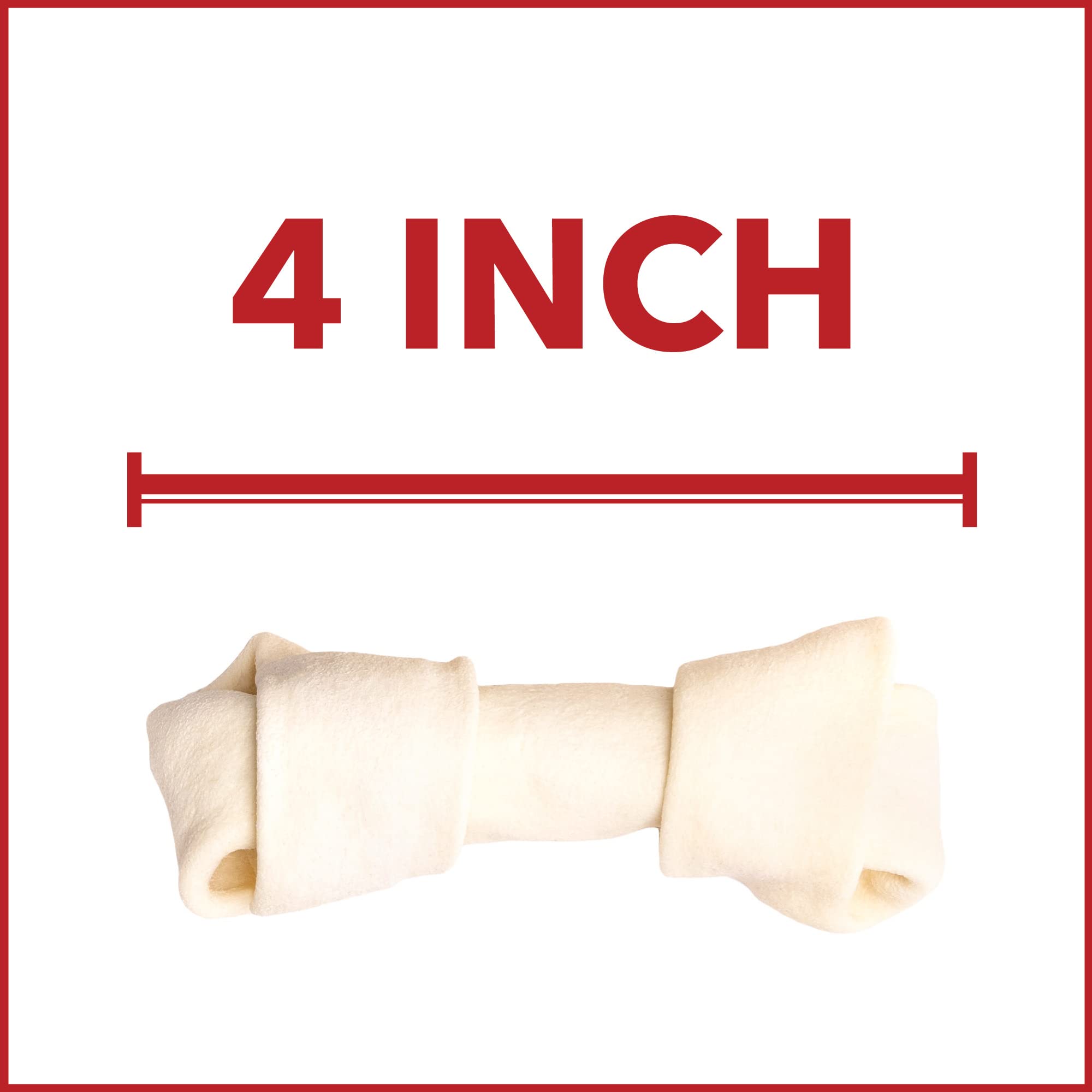 Pet Factory dog chewing knotted bone demonstrates safe outlet for natural chewing instinct.