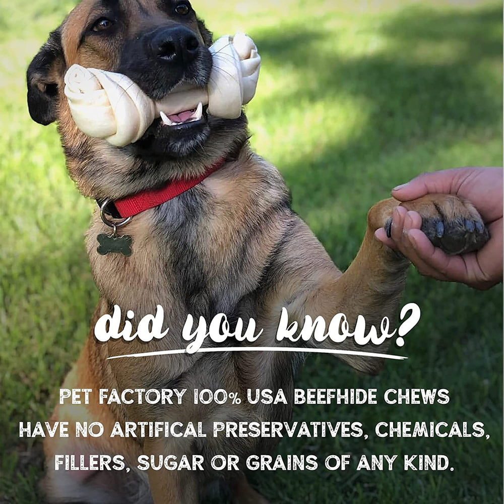 Pet Factory eight-count pack image showing convenient everyday chew option
