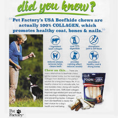 Pet Factory US-sourced beefhide bone showcases safety and American craftsmanship