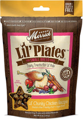 Pet Faves Lil Plates chicken delights, gentle chew for tiny mouths.