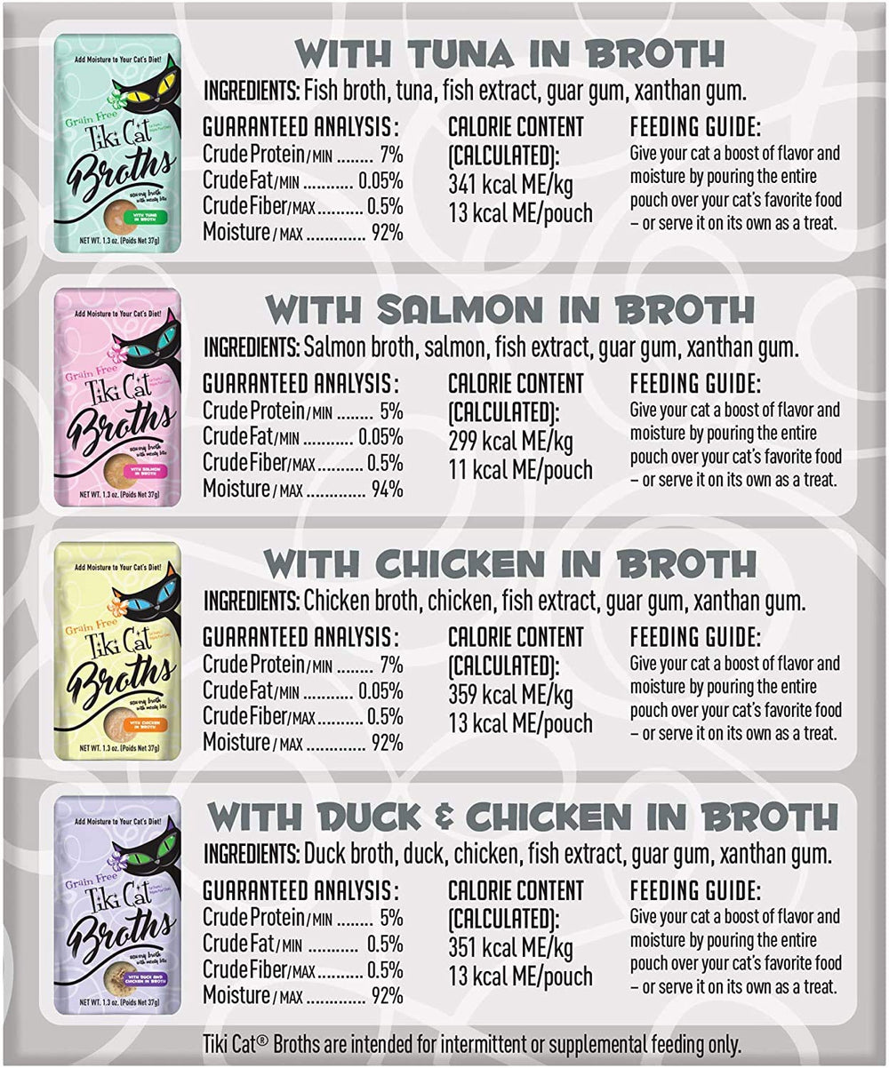 Savory Broth poured over dry food to boost taste and texture.