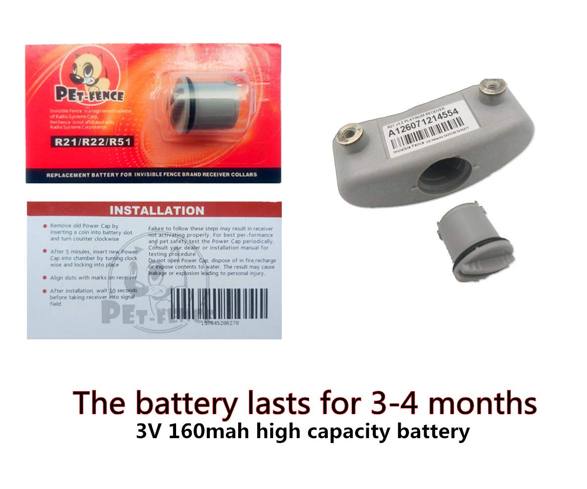 Pet-Fence 170mAh battery for invisible fence collars, high capacity