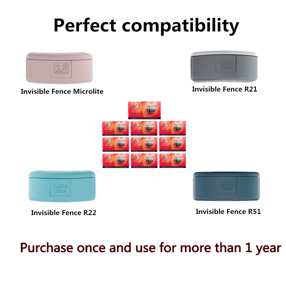 Waterproof Pet-Fence battery supports dog collars outdoors