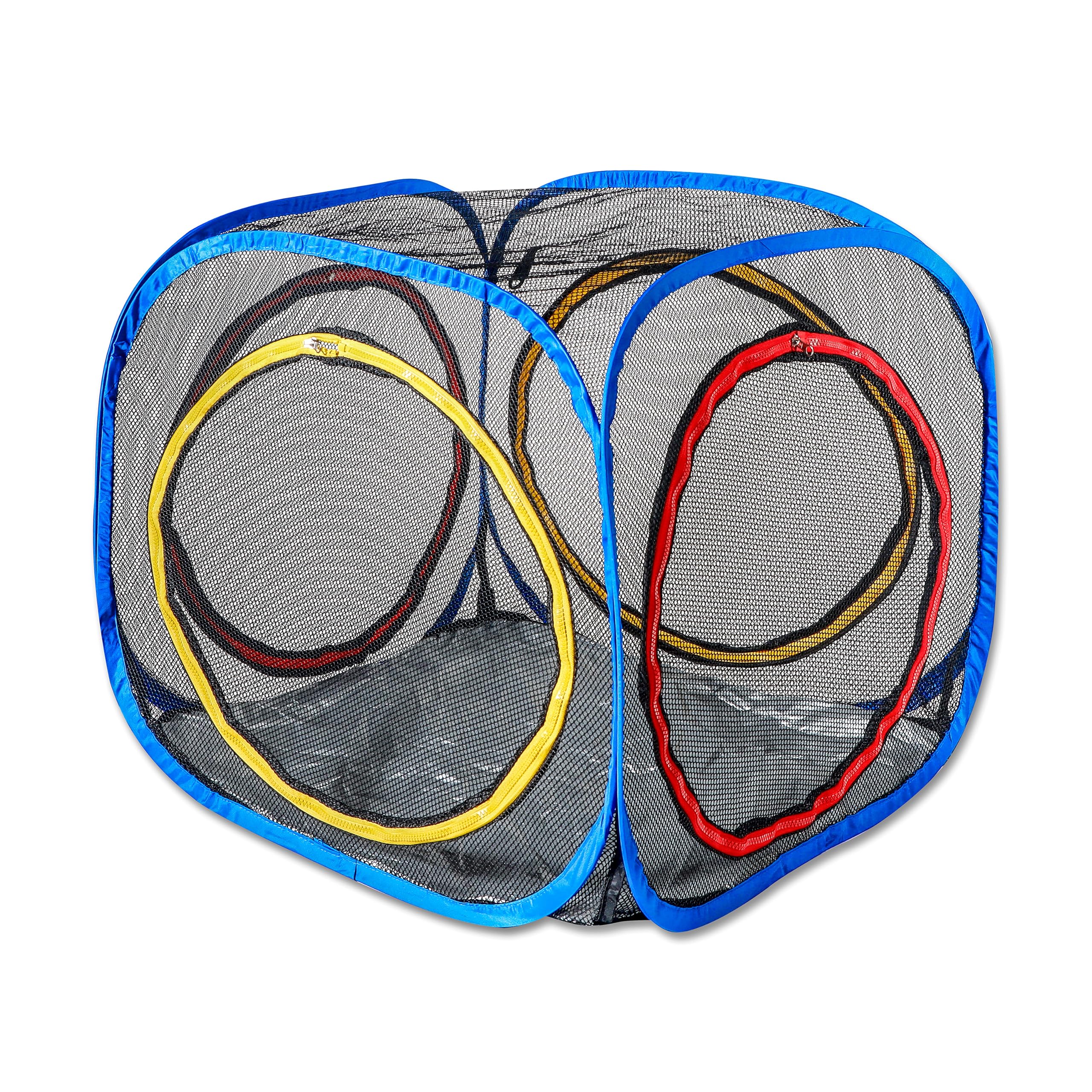 Pet Fit For Life build-your-own cat enclosure collapsible mesh for portable indoor play