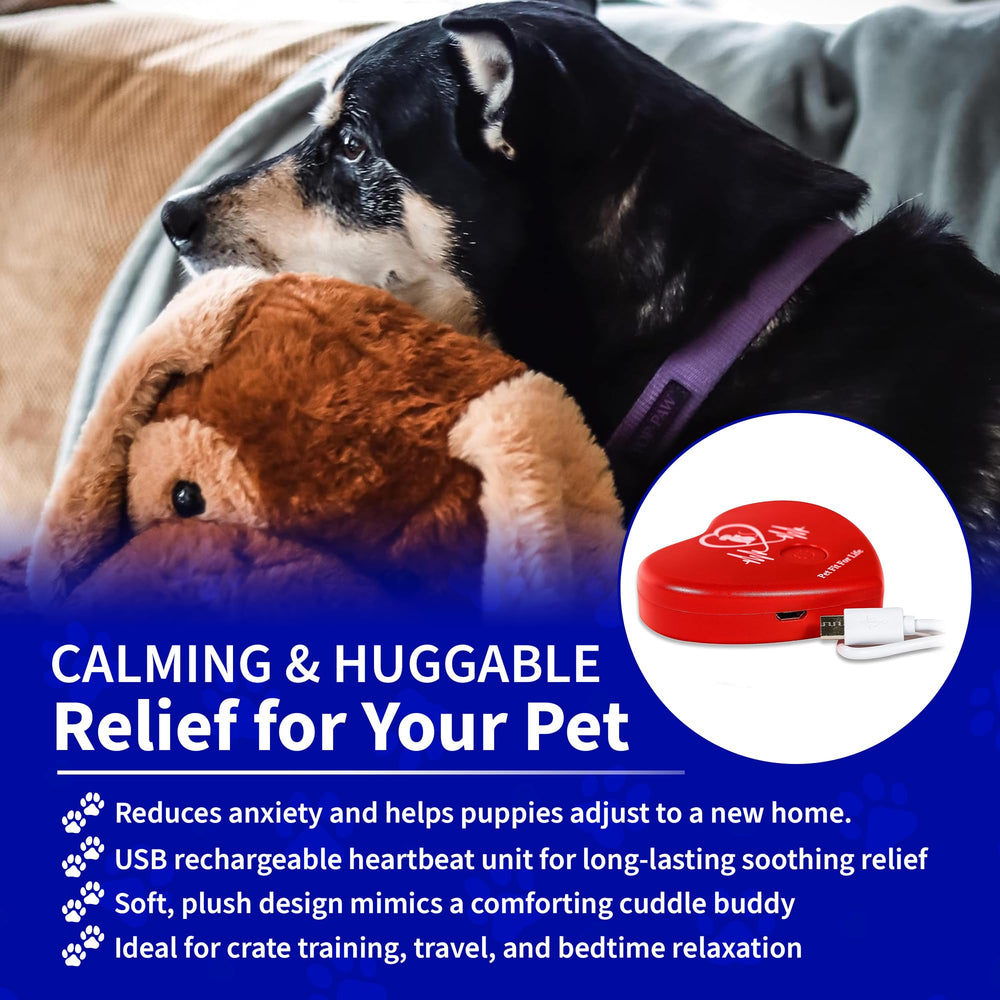 Pet Fit For Life Crate Training Aid helps calm kennel sessions.