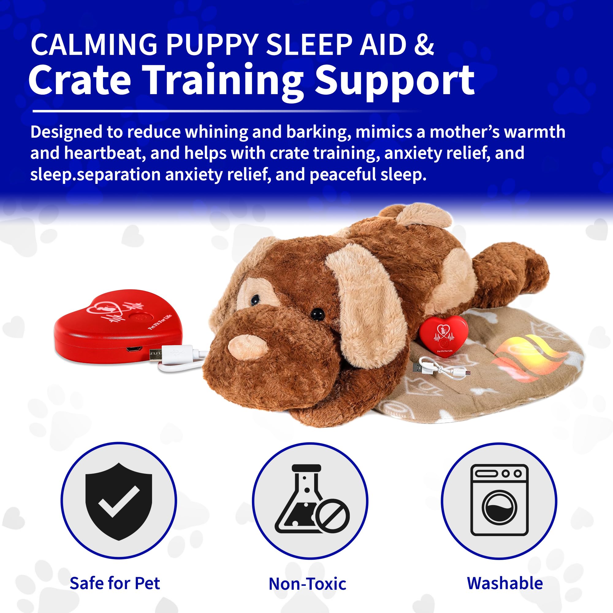 Pet Fit For Life Large Dog Toy offers extra-large huggable comfort.