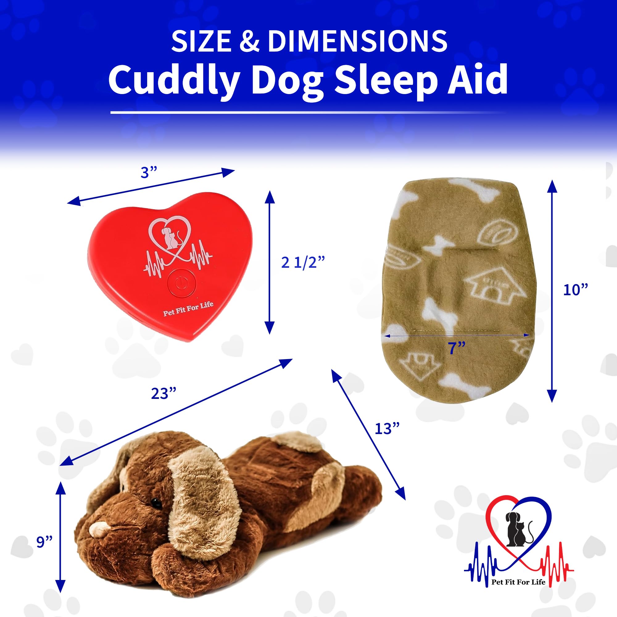 Pet Fit For Life Plush Teddy texture invites cuddling and comfort.