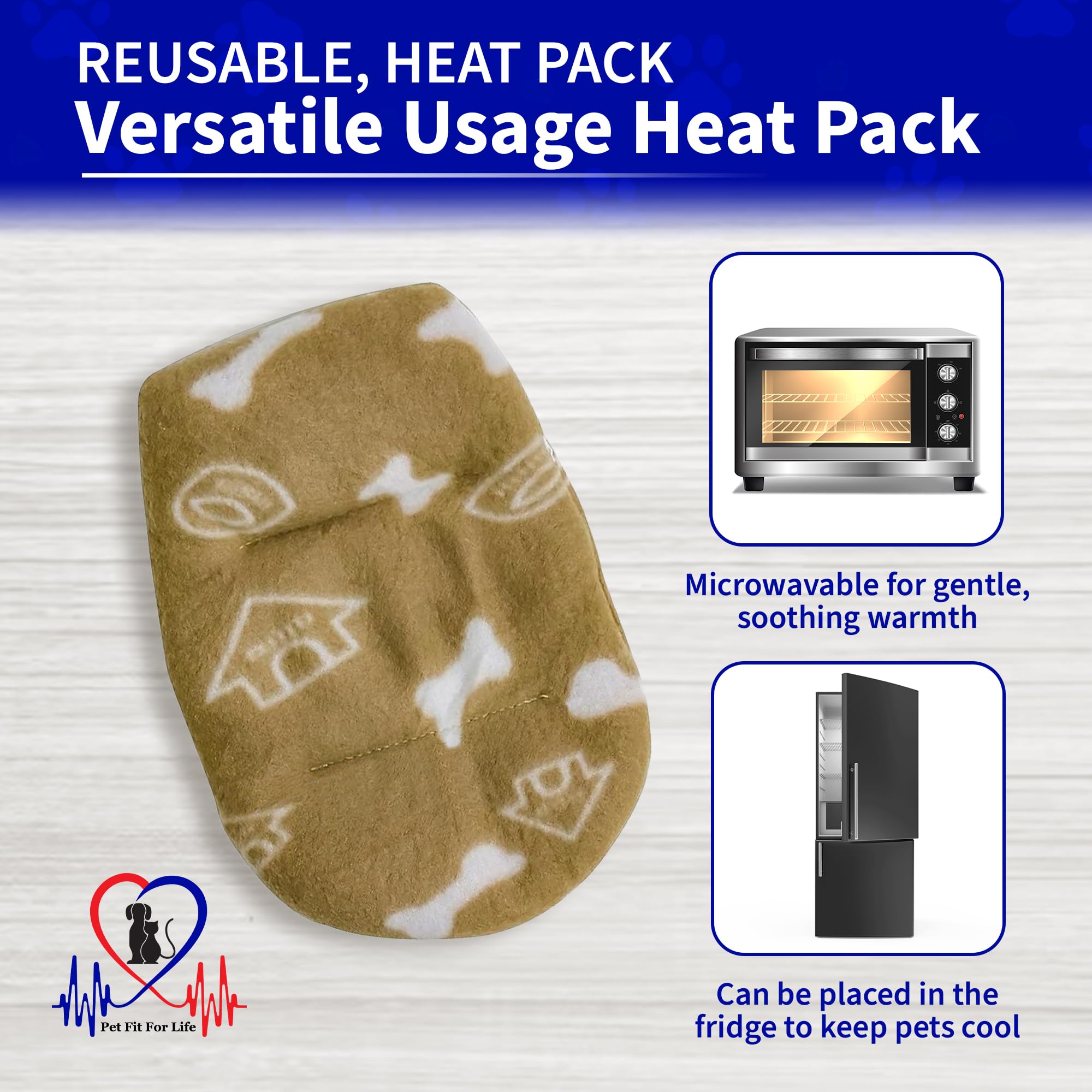 Pet Fit For Life USB Rechargeable Heartbeat Toy is convenient.