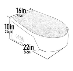 Pet Gear One Step sea salt side view highlighting sturdy grip and secure transfer