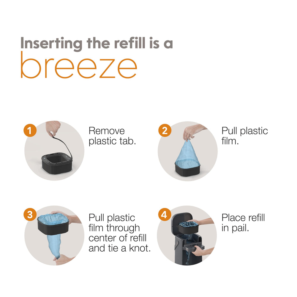 Pet Genie pail-compatible refill fits securely with your Pet Genie Pail.