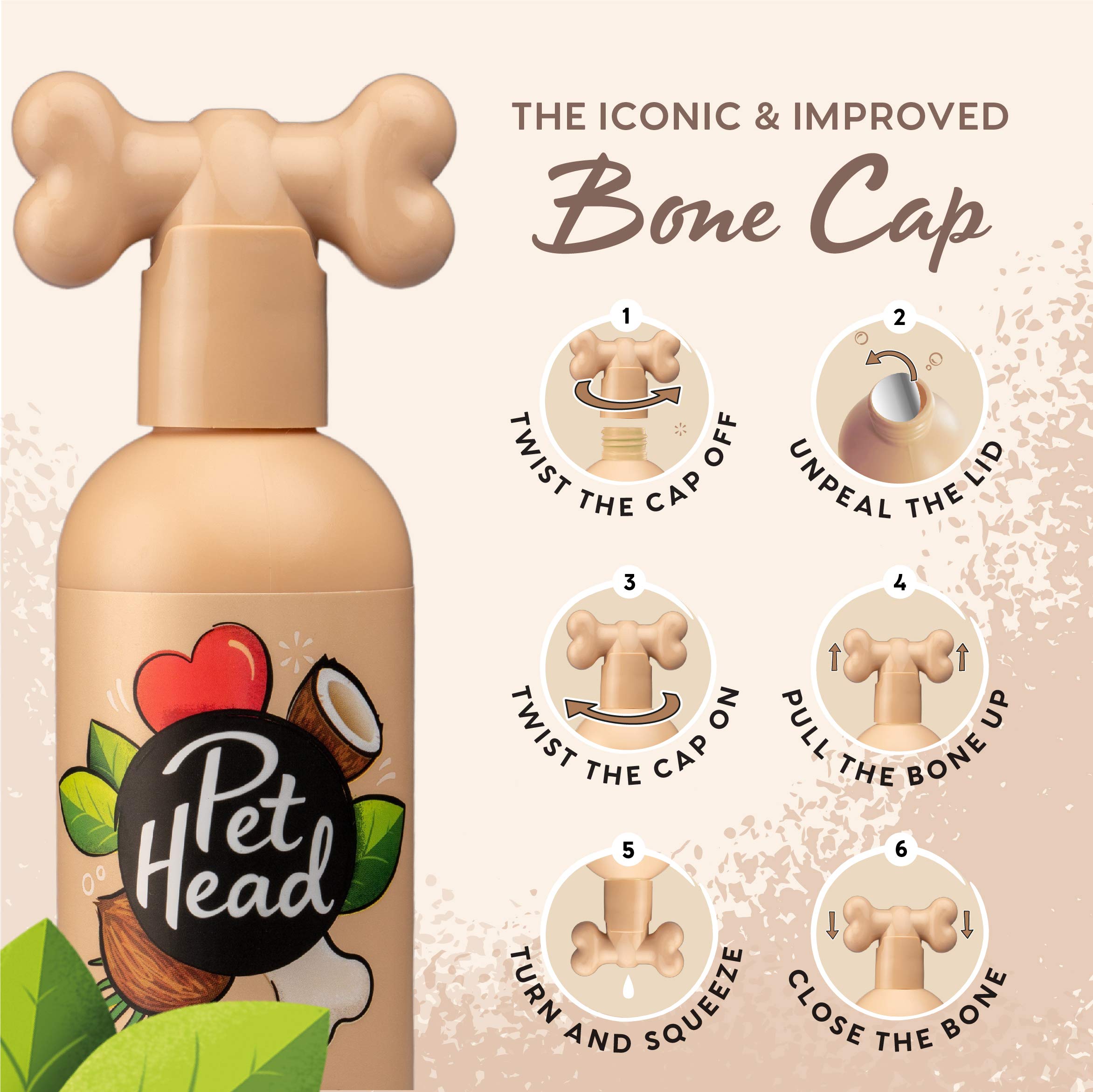 Pet Head Sensitive Soul shampoo lathers smoothly during a gentle grooming session.