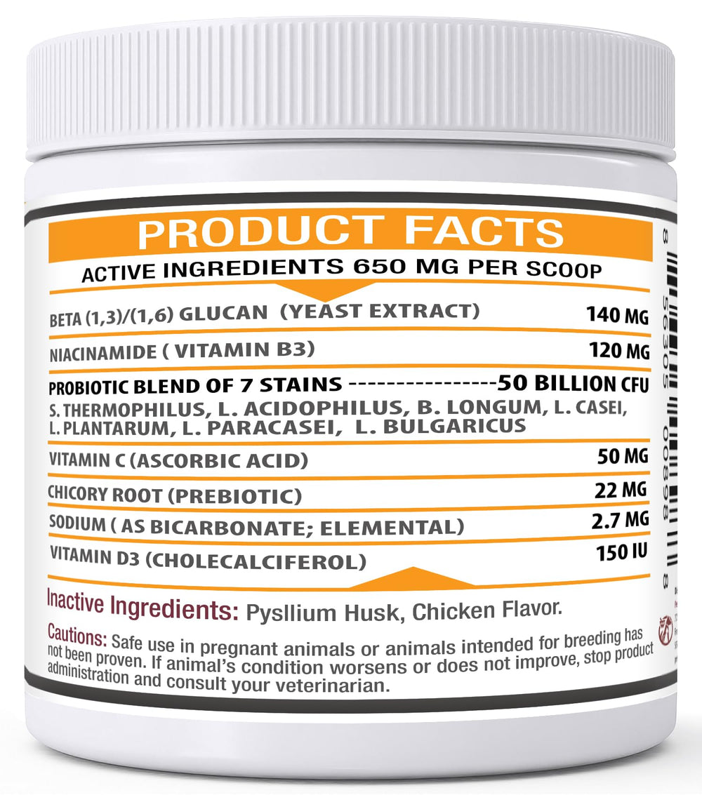Azovast dosing guidelines approved by veterinarians on container.