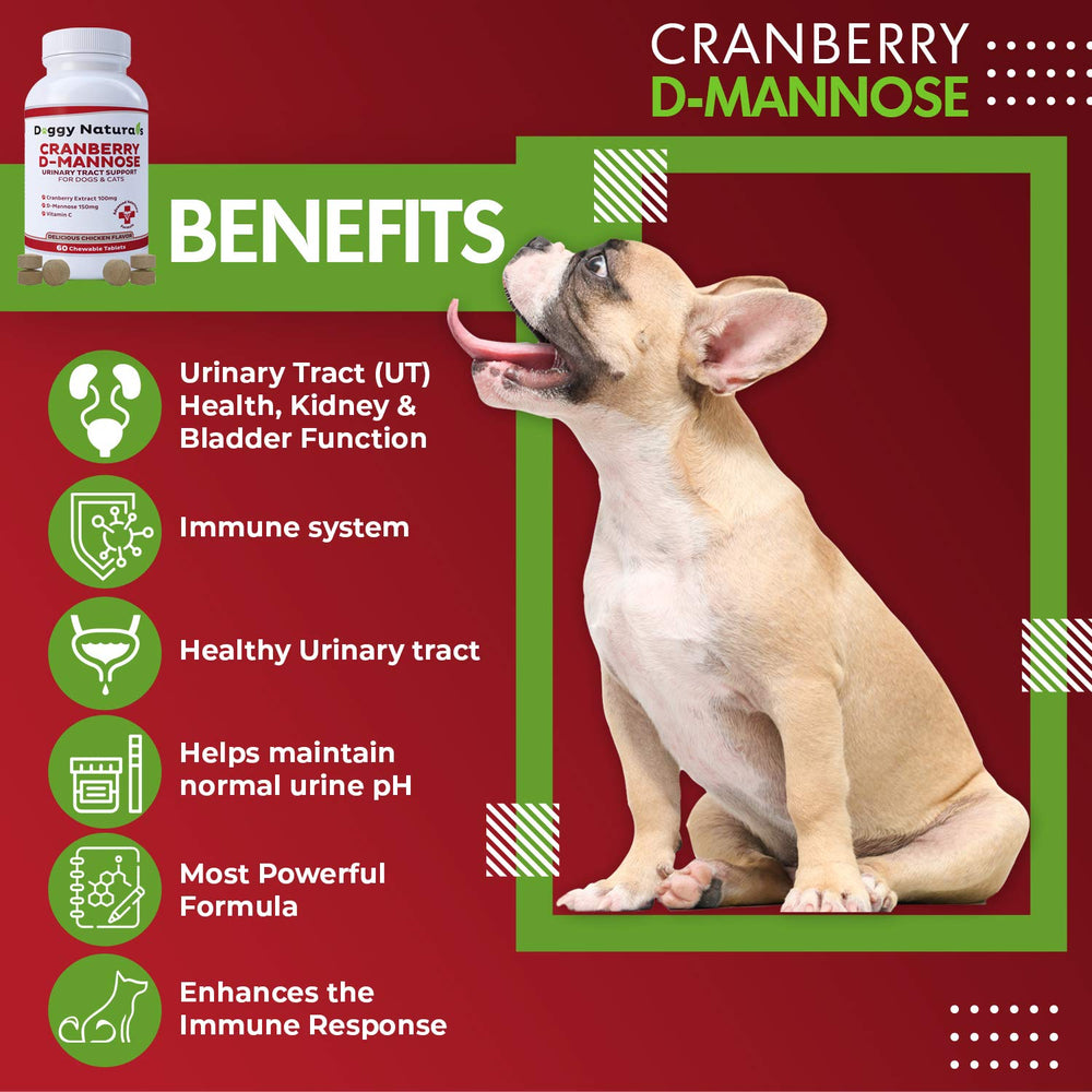 Pet Health Pharma Cranberry D-Mannose bottle label front close