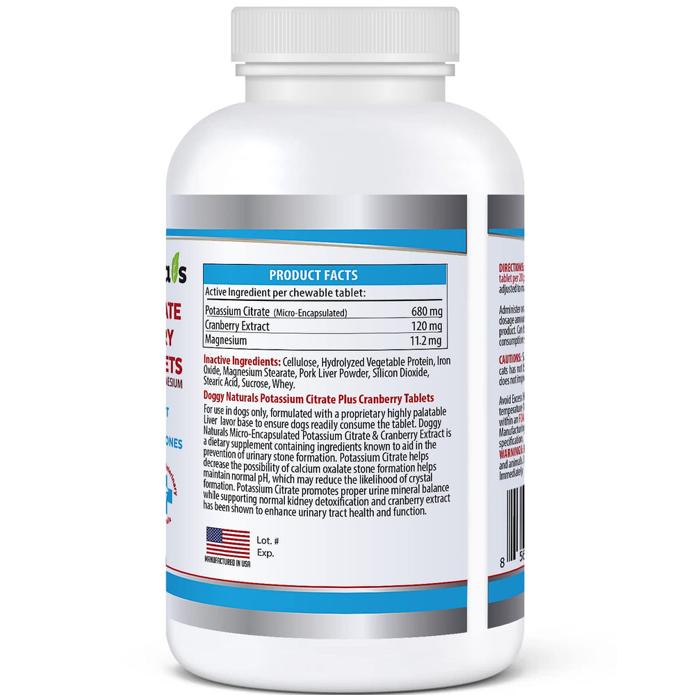 Pet Health Pharma cranberry extract dog urinary support bottle close-up