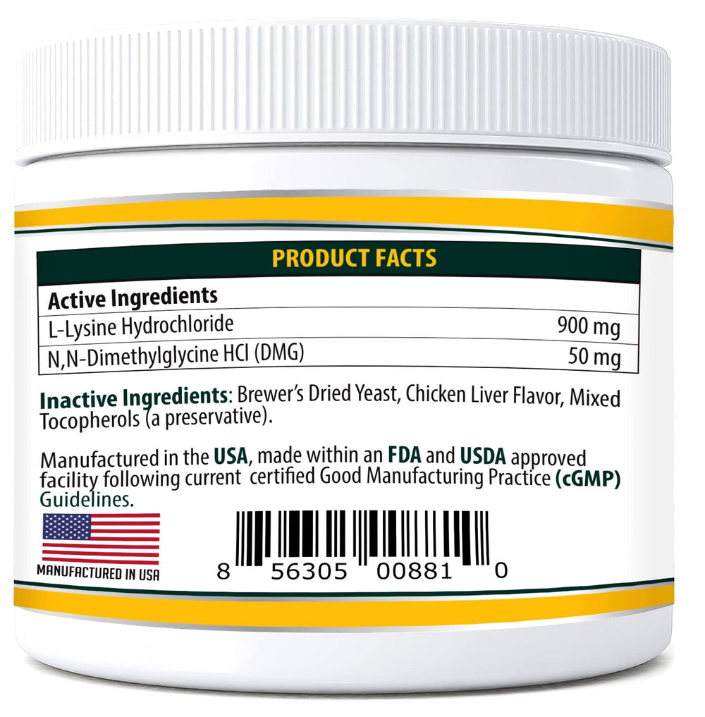 Powder form of Trulysine Plus blends easily into meals.