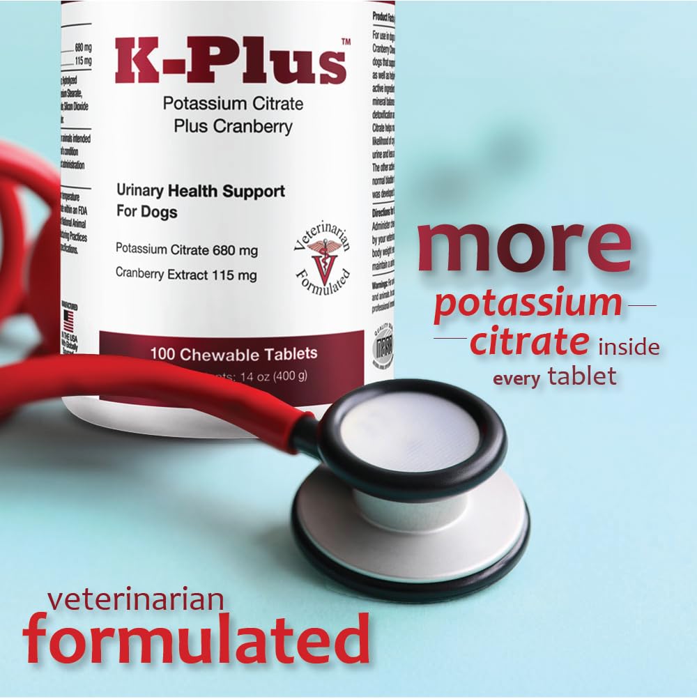 Pet Health Solutions cranberry-dog-stone prevention tablets may reduce stone risk.