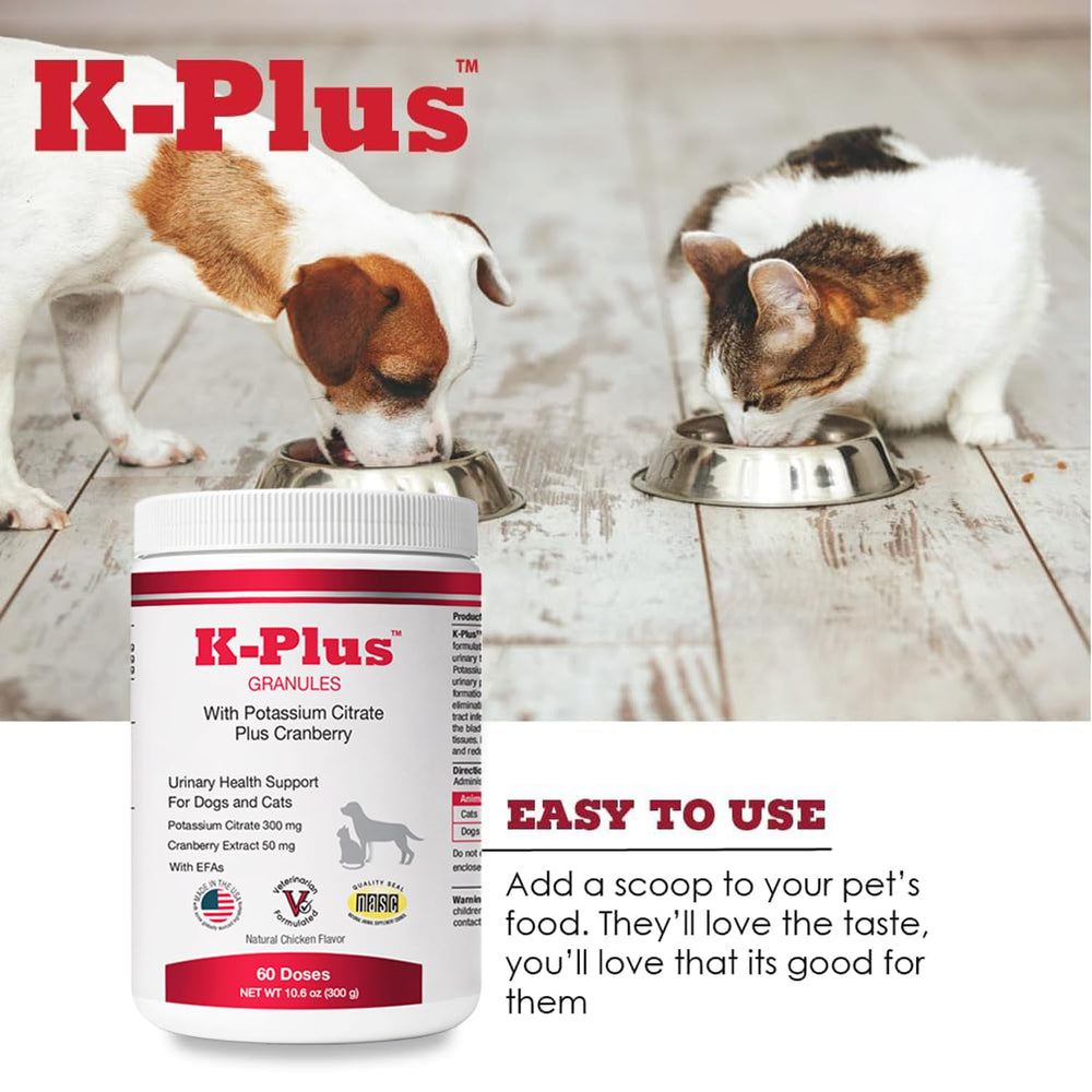Pet Health Solutions K-Plus easy-open-pack packaging enables quick supplement access